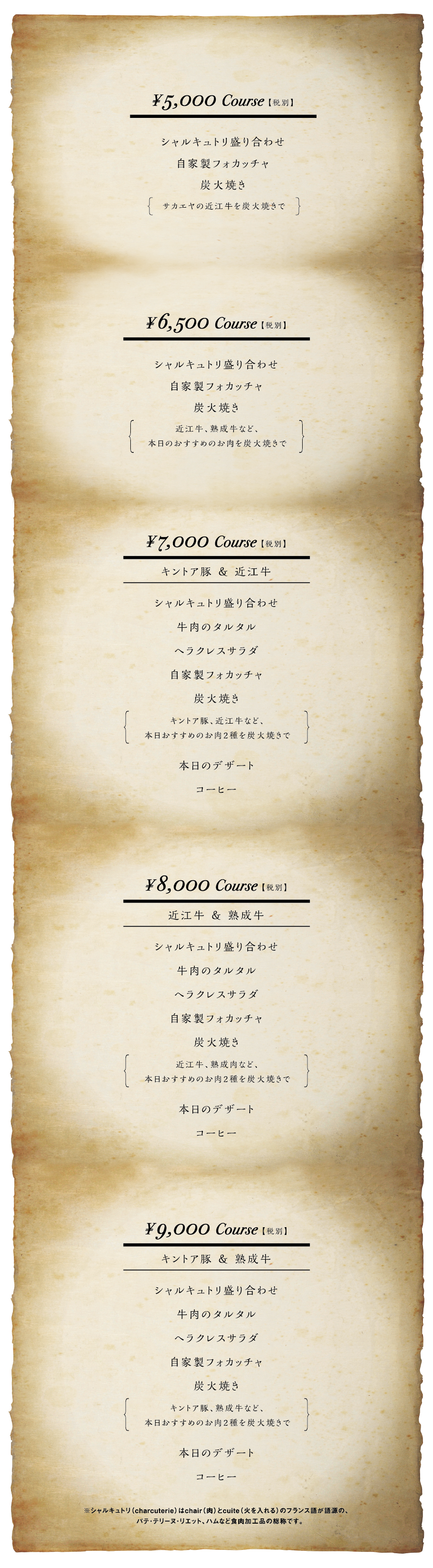 7,000 Course 8,000 Course 9,000 Course